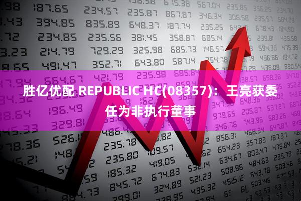胜亿优配 REPUBLIC HC(08357)：王亮获委任为非执行董事