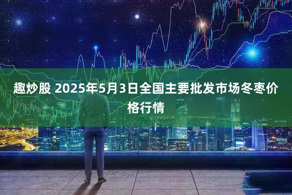 趣炒股 2025年5月3日全国主要批发市场冬枣价格行情